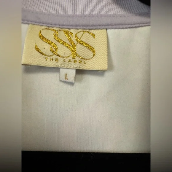 SSYS BLUE BLUM SCUBA COLLARED SLEEVELESS ACTIVE DRESS SIZE L - Picture 8 of 14